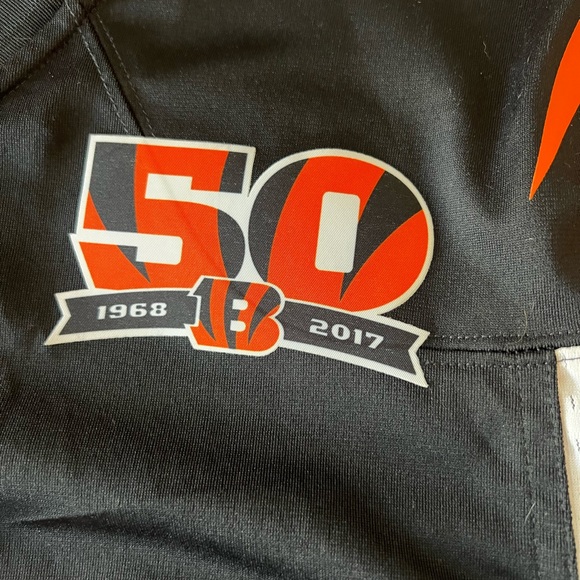 Officially Licensed NFL Jersey Andy Dalton #14 Cincinnati Bengals 50 Year sz: XL - Picture 7 of 9